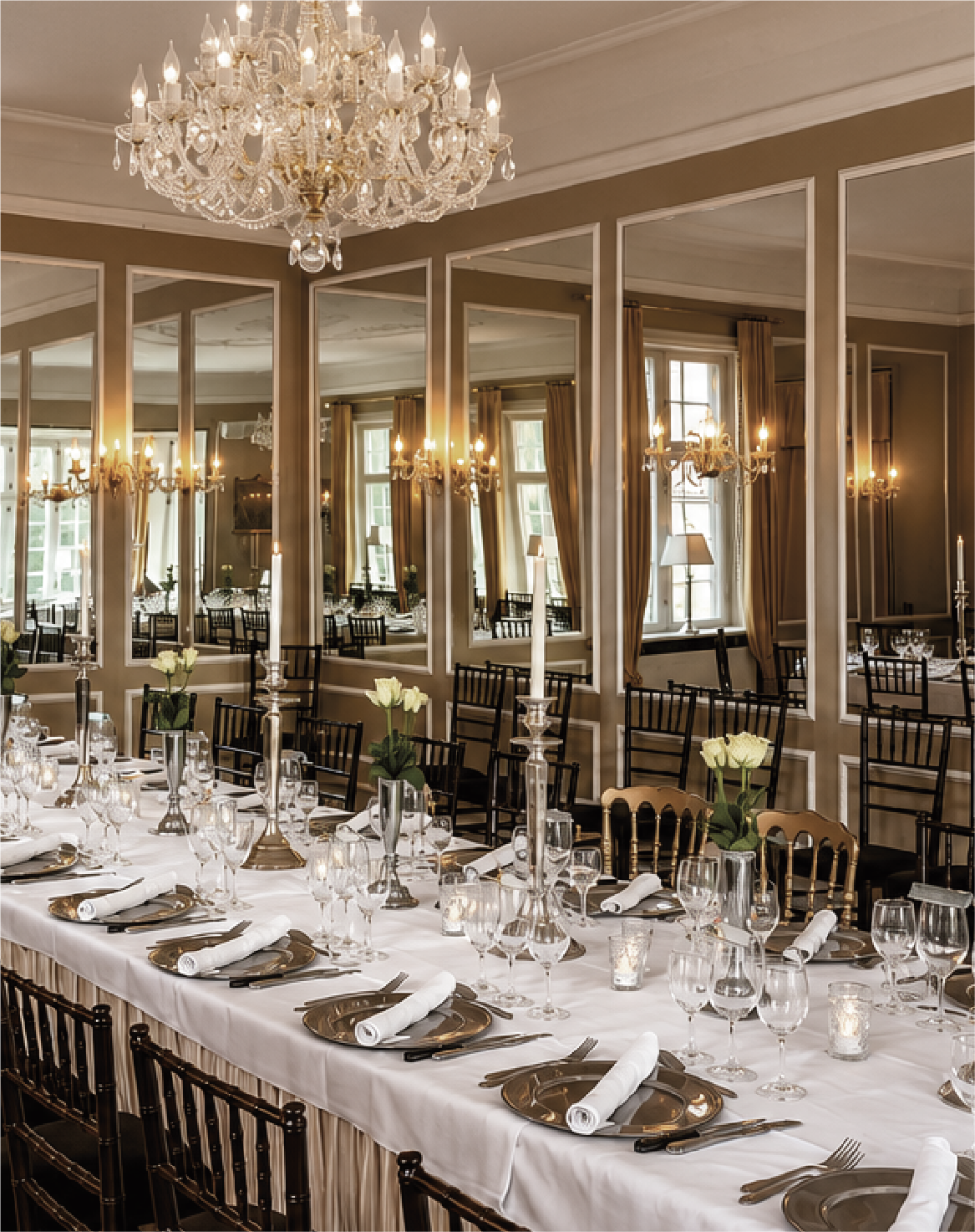 Selskaber på Sauntehus Slotshotel