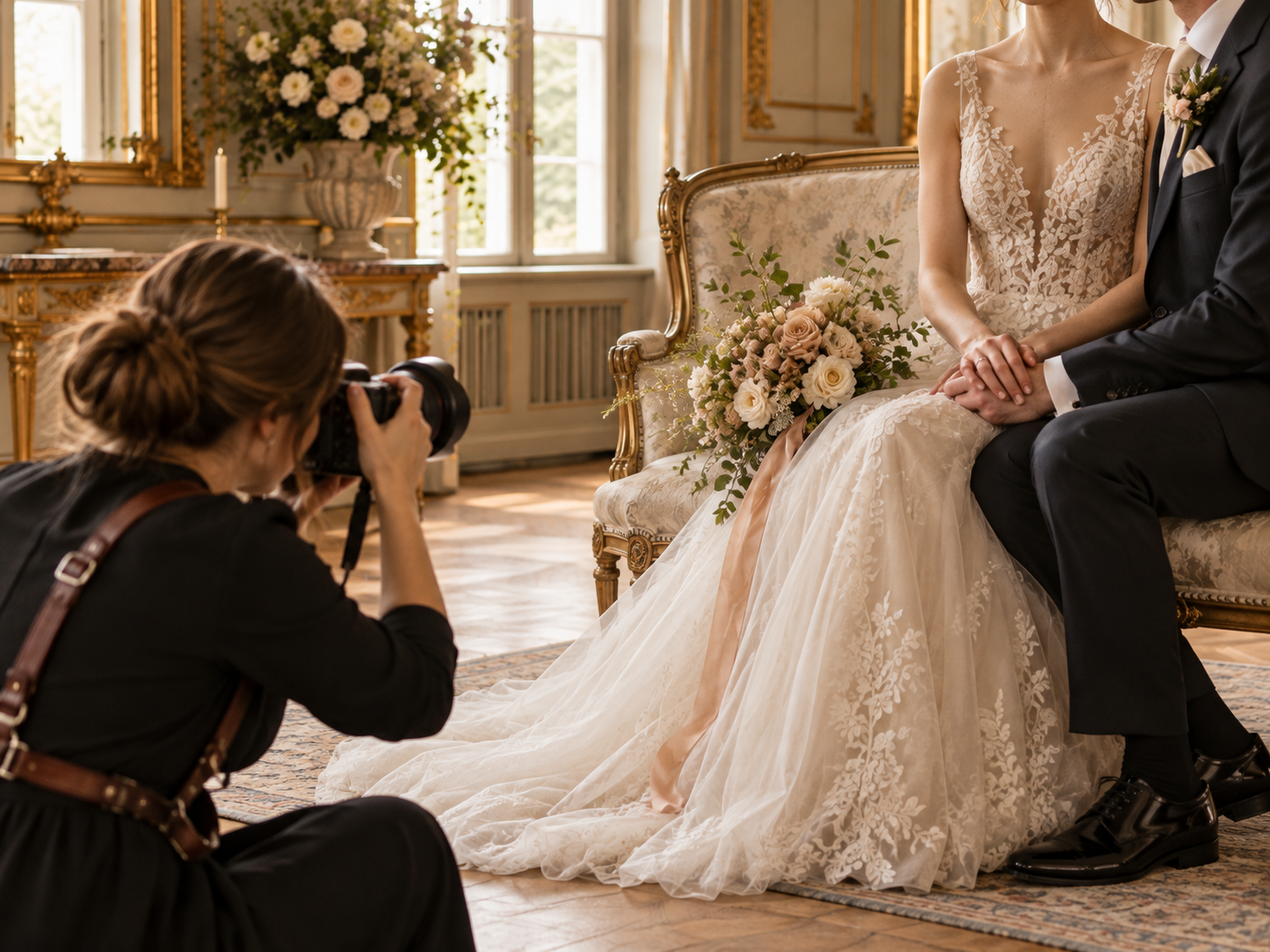 Professionelt kamera til bryllupsfotografering